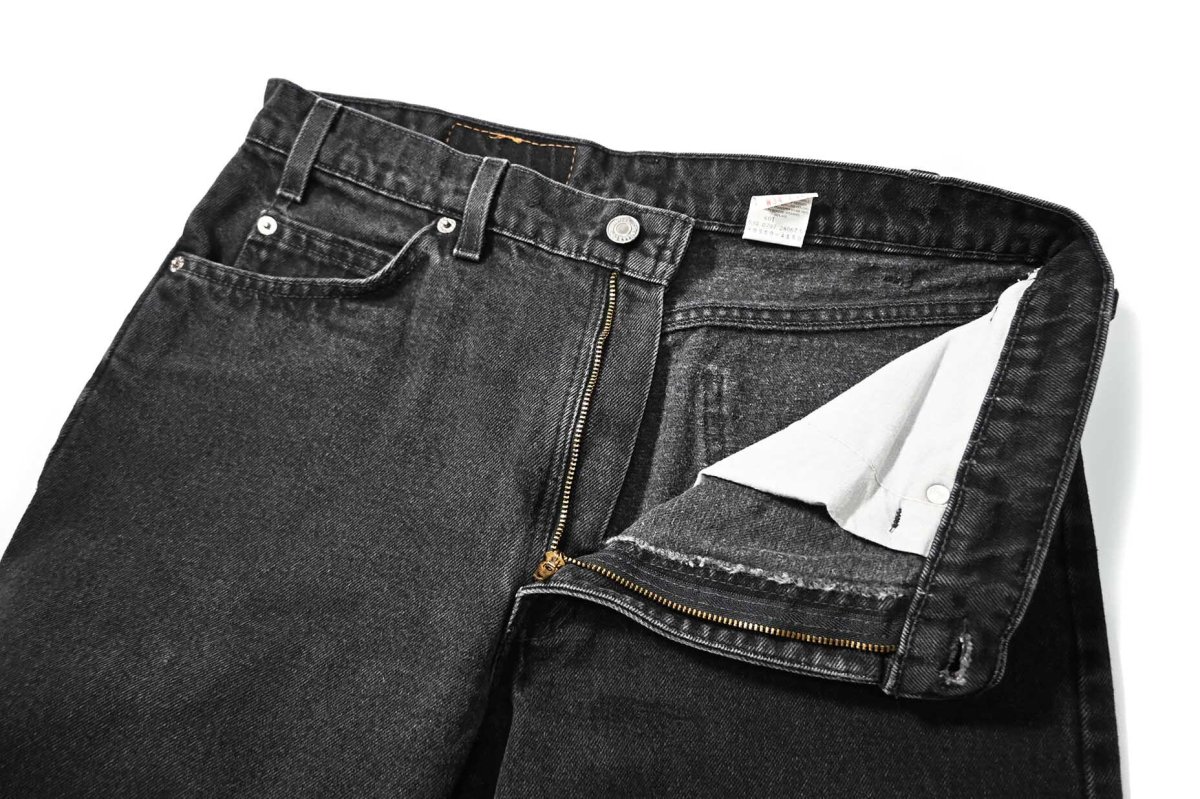 画像6: 97' Used Levi's 550 Denim Pants Black made in USA リーバイス (6)