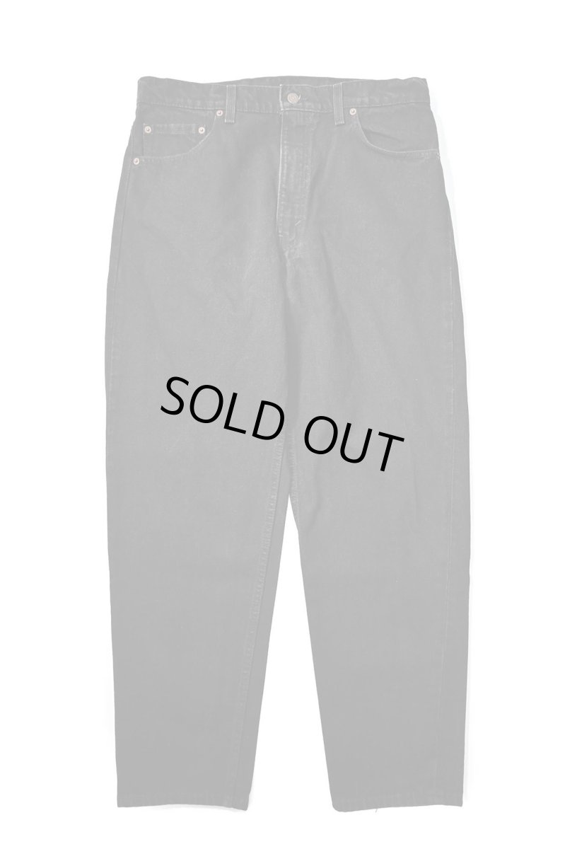 画像1: 95' Used Levi's 550 Denim Pants Black made in USA リーバイス (1)