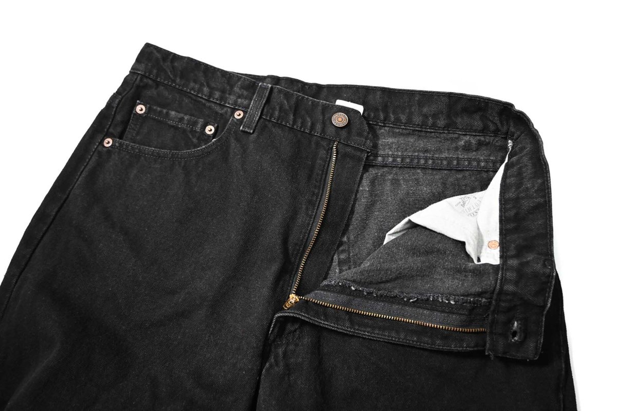 画像6: 95' Used Levi's 550 Denim Pants Black made in USA リーバイス (6)