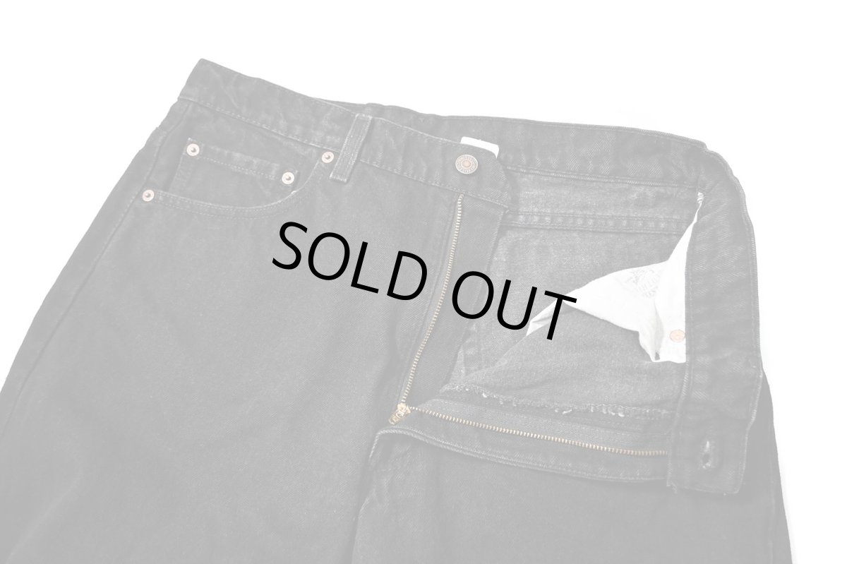 画像6: 95' Used Levi's 550 Denim Pants Black made in USA リーバイス (6)