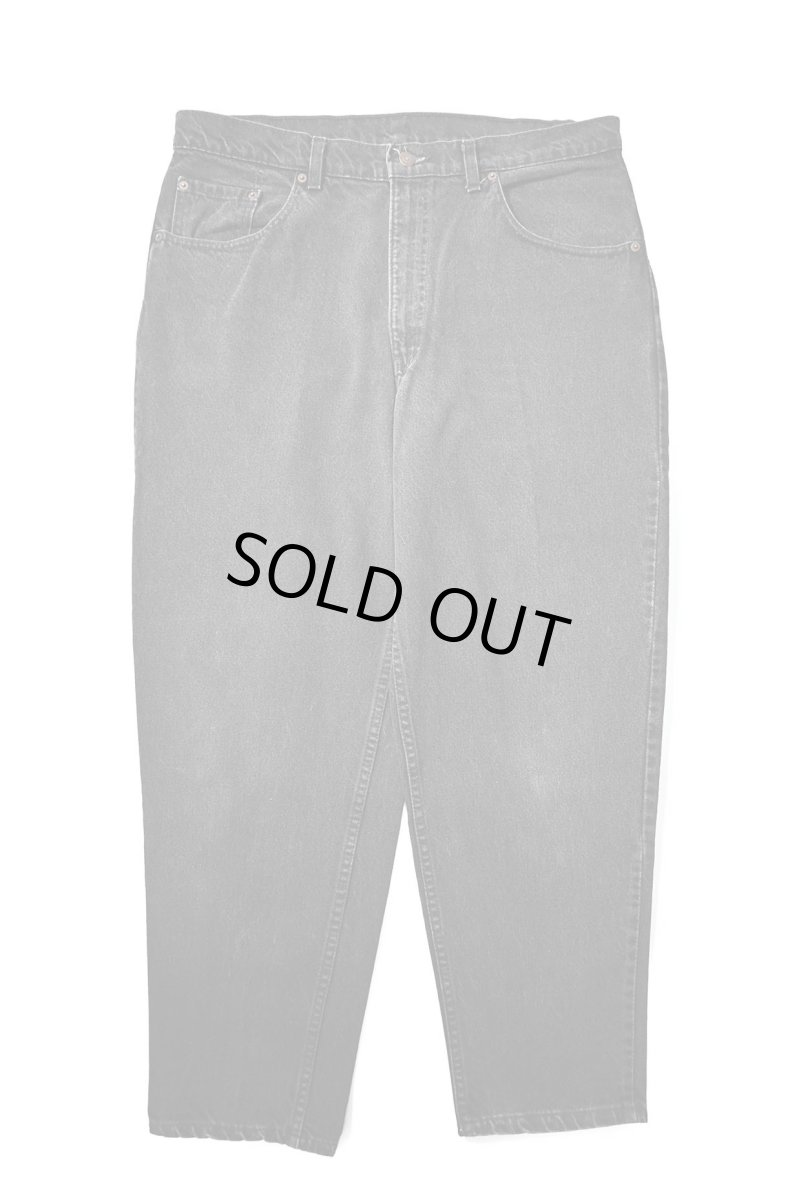 画像1: 92' Used Levi's 560 Denim Pants Black made in USA リーバイス (1)