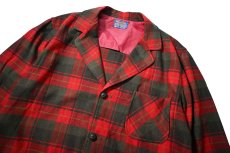画像2: 60s Used Pendleton Wool Tailored Jacket made in USA (2)