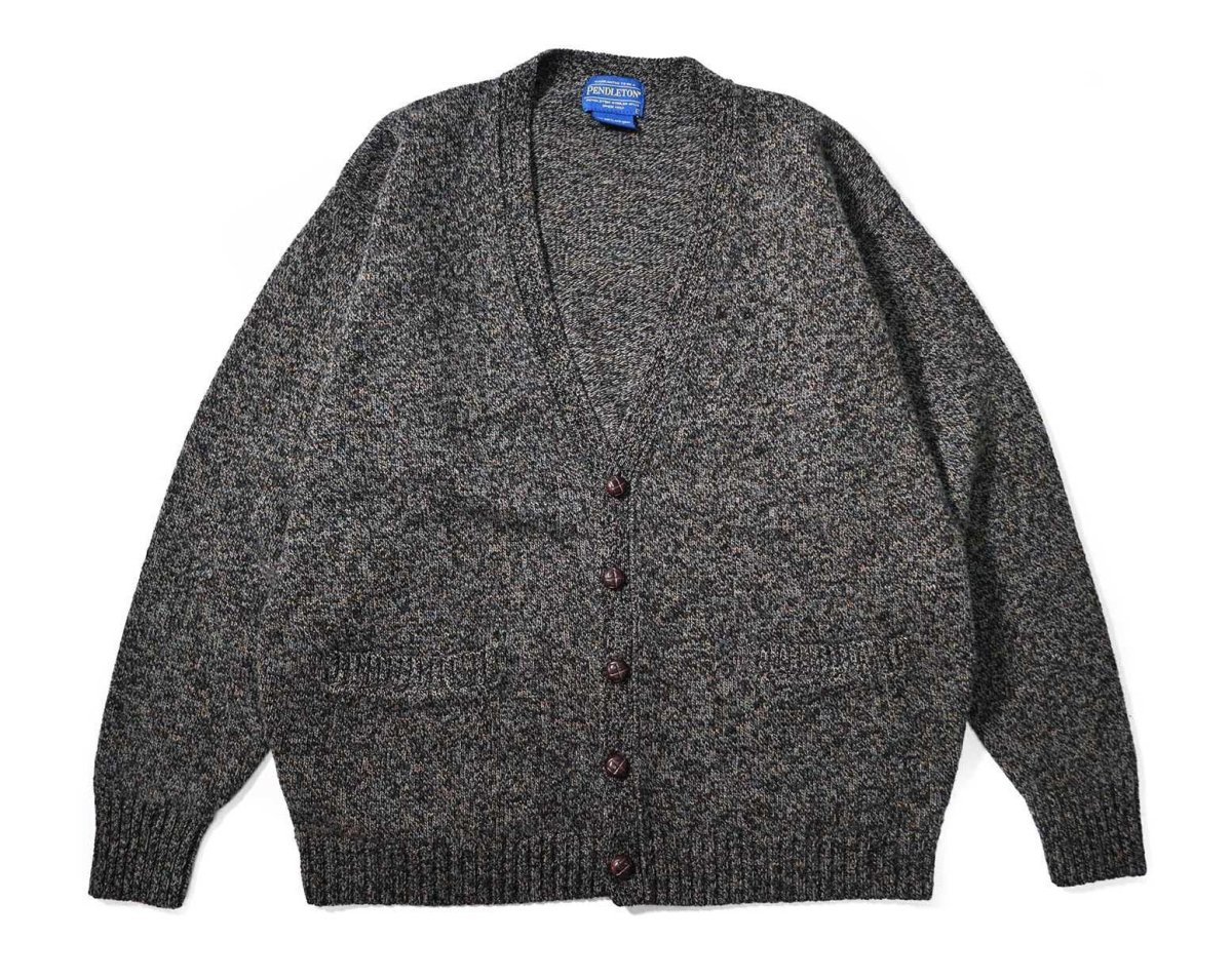 画像1: Used Used Pendleton Wool Knit Cardigan (1)