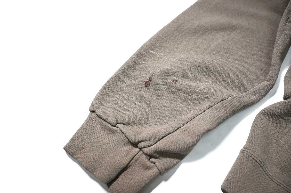 画像5: 00s Used Nike Embroidered Sweat Hoodie Khaki (5)
