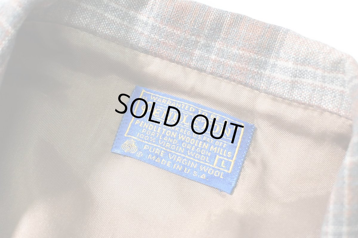 画像4: 70s Used Pendleton Wool Tailored Jacket made in USA (4)