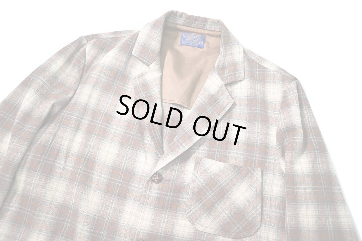 画像2: 70s Used Pendleton Wool Tailored Jacket made in USA (2)