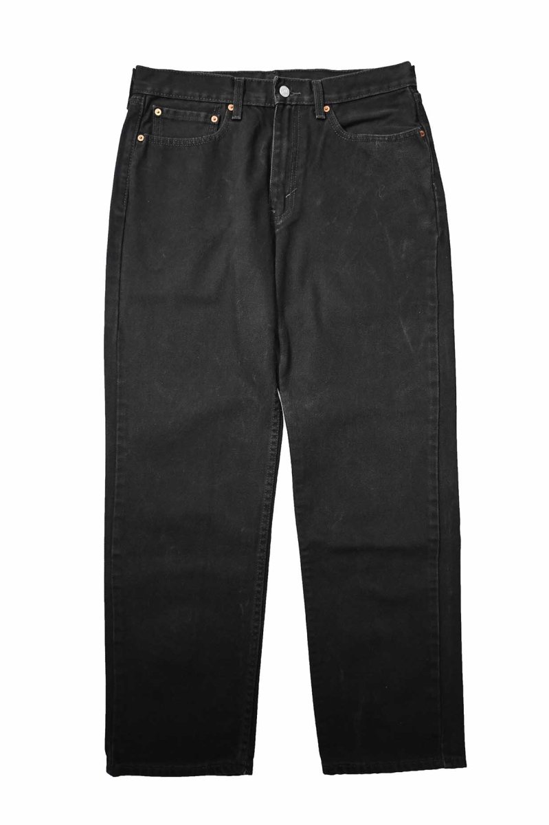 画像1: Used Levi's 550 Denim Pants Black リーバイス (1)