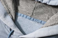 画像4: 00s Used Nike Raglan Sleeve Embroidered Sweat Hoodie Sax (4)