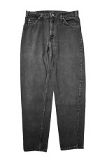 画像1: 93' Used Levi's 550 Denim Pants Black made in USA リーバイス (1)