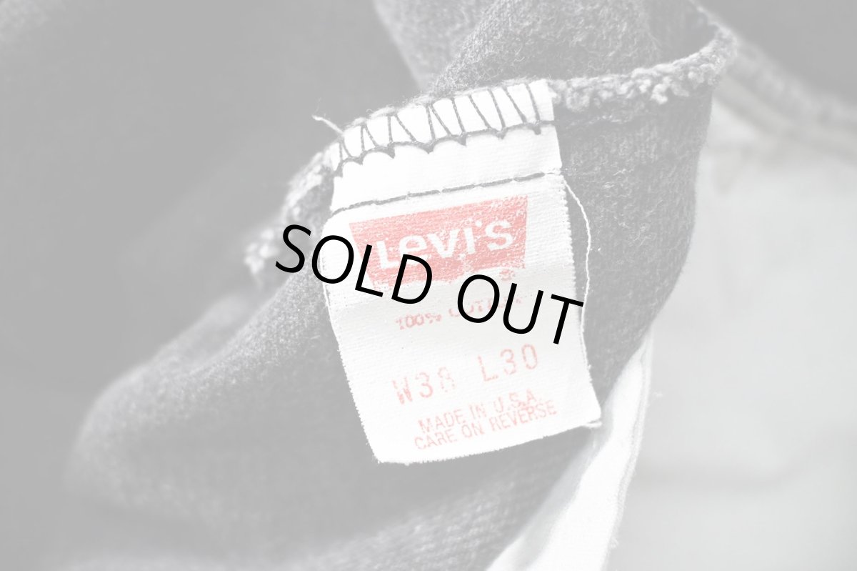 画像6: 92' Used Levi's 560 Denim Pants Black made in USA リーバイス (6)