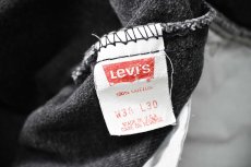 画像6: 92' Used Levi's 560 Denim Pants Black made in USA リーバイス (6)