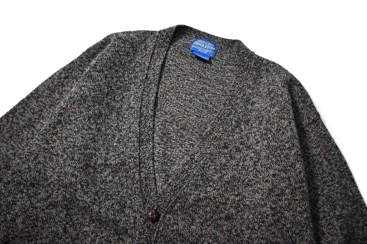 画像2: Used Used Pendleton Wool Knit Cardigan (2)