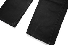 画像3: Used Levi's 550 Denim Pants Black リーバイス (3)