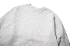 画像2: Used Jerzees Raglan Sleeve Blank Sweat Shirt Ash made in USA (2)