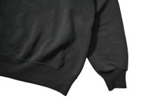 画像3: Used Jerzees Raglan Sleeve Blank Sweat Shirt Black made in USA (3)