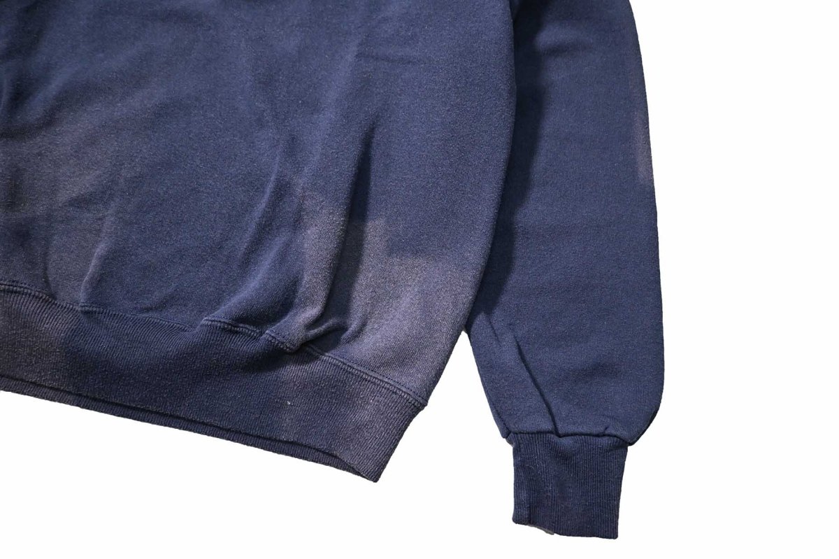 画像3: Used Jerzees by Russell Raglan Sleeve Blank Sweat Shirt Navy made in USA (3)