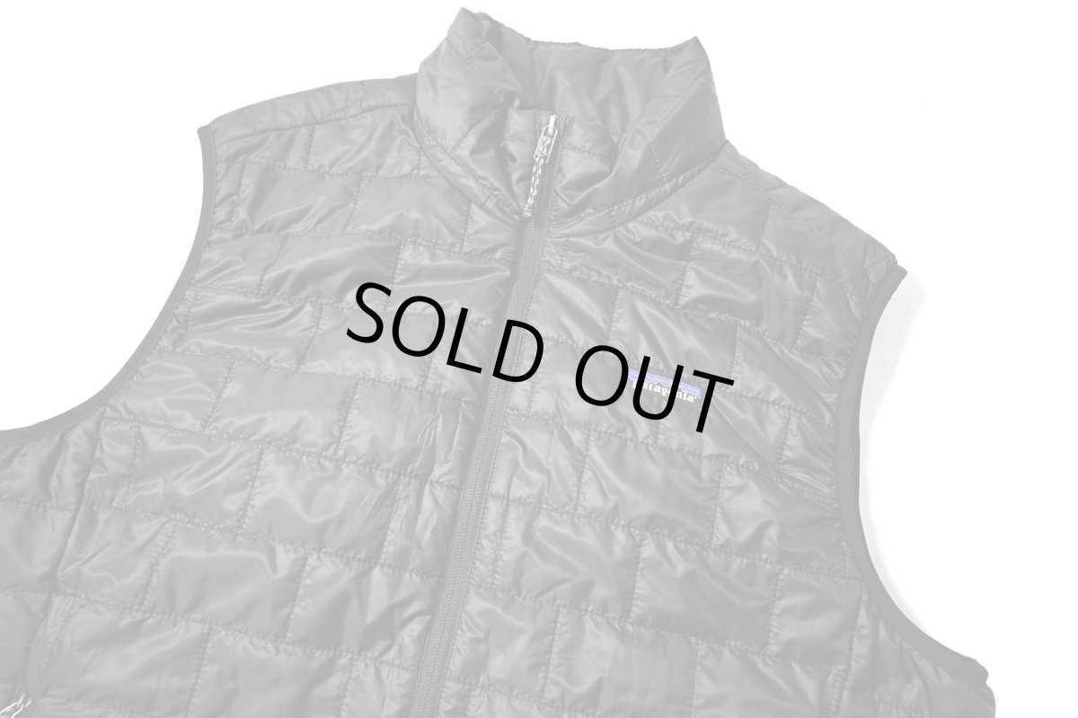 画像2: patagonia Nano Puff Vest Black パタゴニア　 (2)