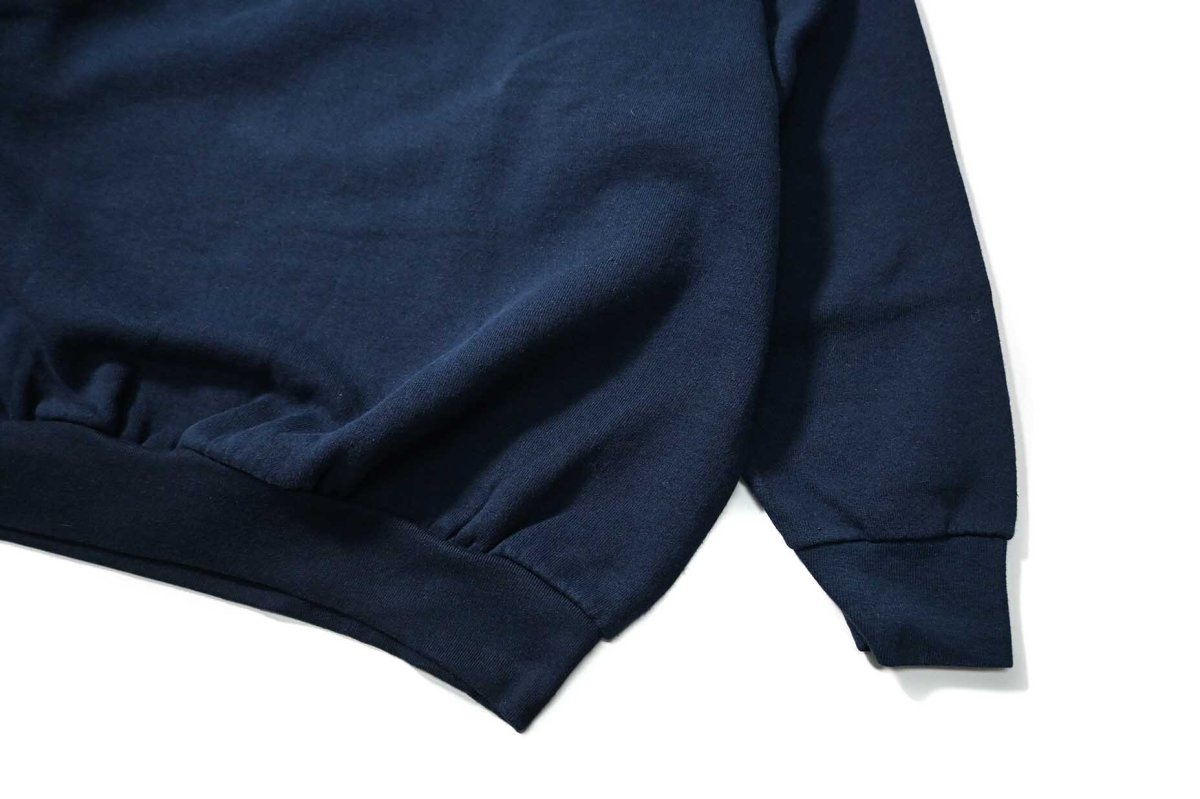 画像3: Used Fruit of the Loom Raglan Sleeve Blank Sweat Shirt Navy (3)