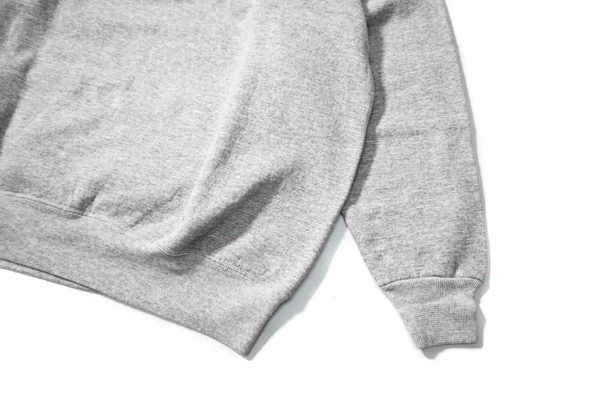 画像3: Deadstock Hanes Raglan Sleeve Blank Sweat Shirt Grey (3)