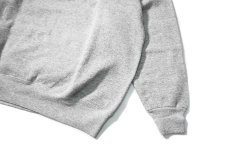画像3: Deadstock Hanes Raglan Sleeve Blank Sweat Shirt Grey (3)
