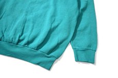 画像3: Deadstock Fruit of the Loom Raglan Sleeve Blank Sweat Shirt Teal made in USA (3)