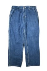 画像1: Used Carhartt Denim Carpenter Pants カーハート (1)