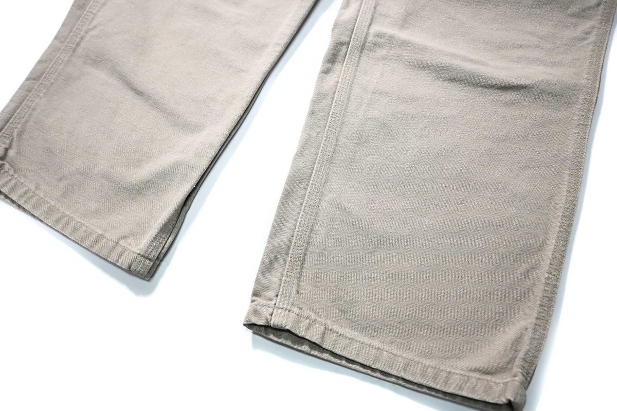 画像3: Used Carhartt Duck Carpenter Pants Desert カーハート (3)