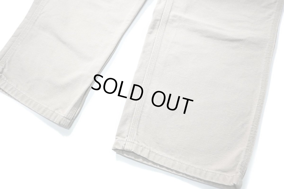 画像3: 04' Used Carhartt Duck Carpenter Pants Desert カーハート (3)