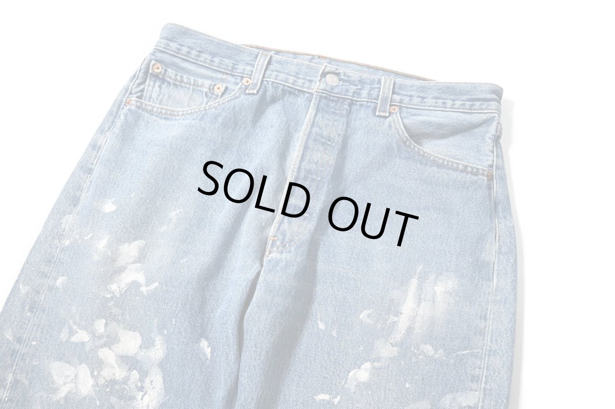 画像2: 00' Used Levi's 501 Denim Pants made in MEXICO リーバイス (2)