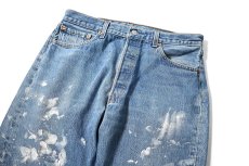 画像2: 00' Used Levi's 501 Denim Pants made in MEXICO リーバイス (2)