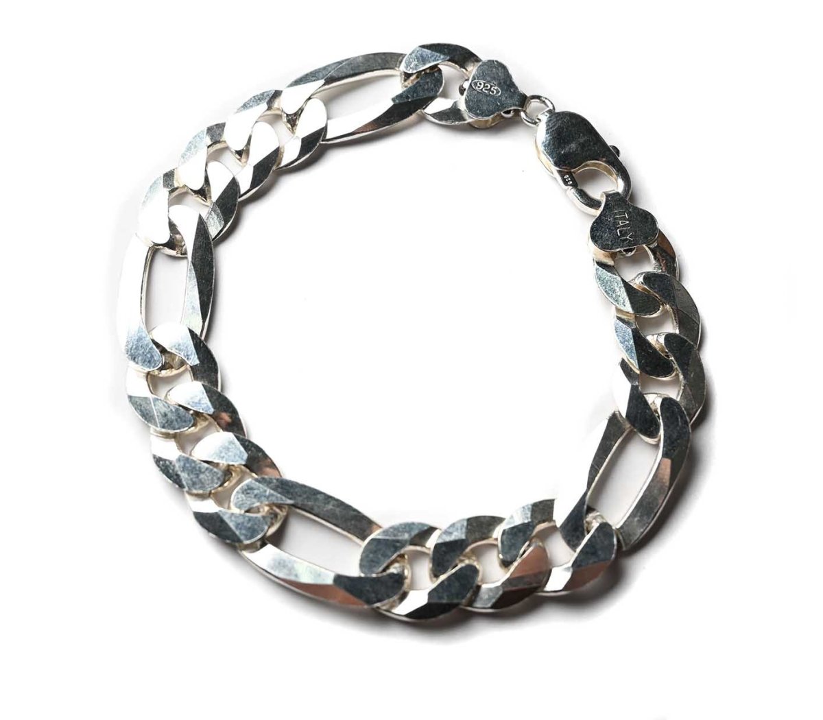 画像1: Vintage Italian Silver Bracelet (1)