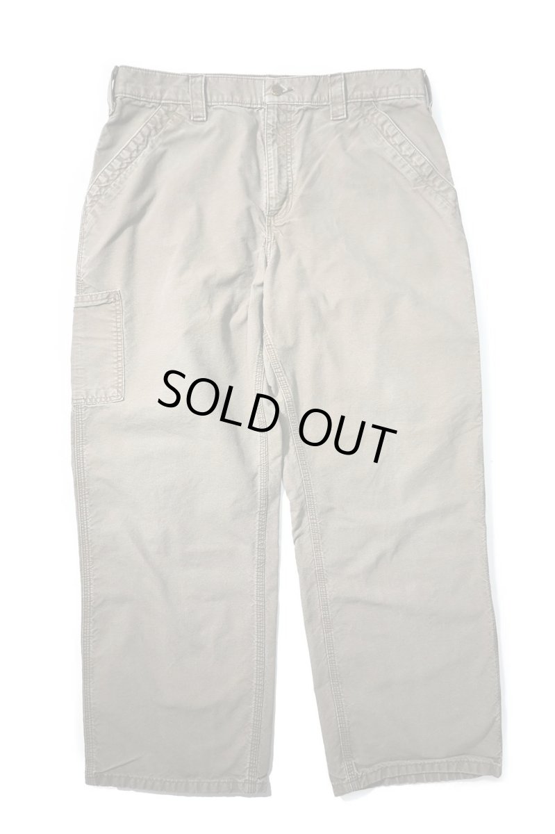 画像1: Used Carhartt B151 Canvas Utility Work Pants Light Brown カーハート (1)