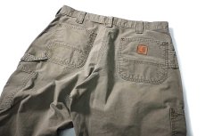 画像4: Used Carhartt B151 Canvas Utility Work Pants Light Brown カーハート (4)