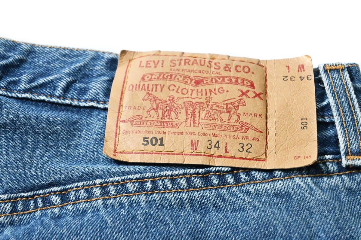 画像5: 97' Used Levi's 501 Denim Pants made in USA リーバイス (5)