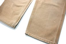 画像3: Used Carhartt Duck Carpenter Pants Brown カーハート (3)