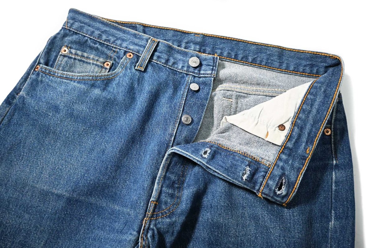 画像6: 93' Used Levi's 501 Denim Pants made in USA リーバイス (6)