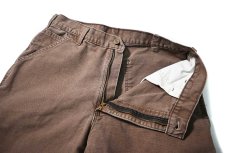 画像5: Used Carhartt Duck Carpenter Pants Chestnut カーハート (5)