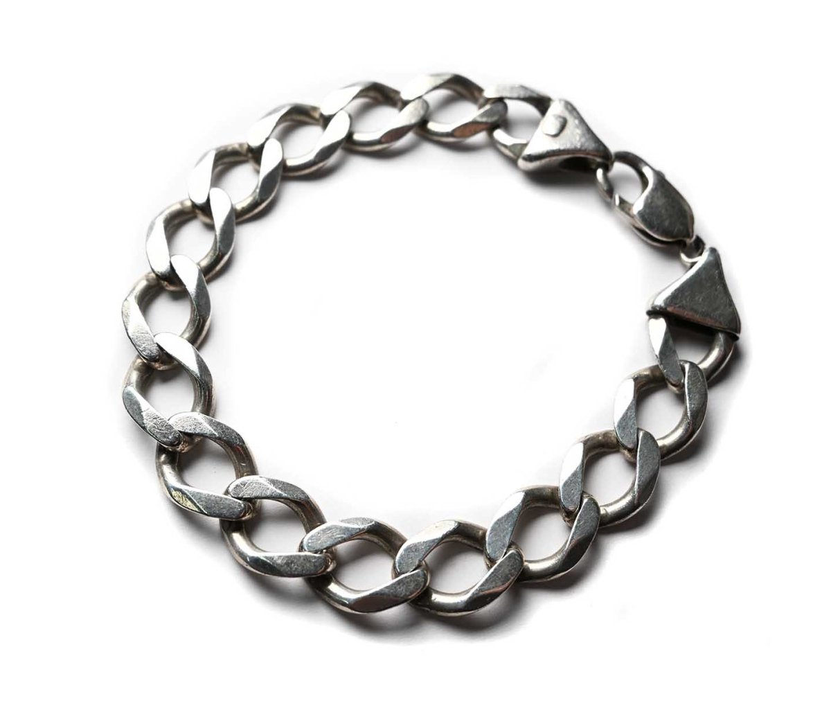 画像1: Vintage Italian Silver Bracelet (1)