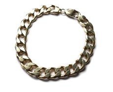 画像1: Vintage Italian Silver Bracelet (1)