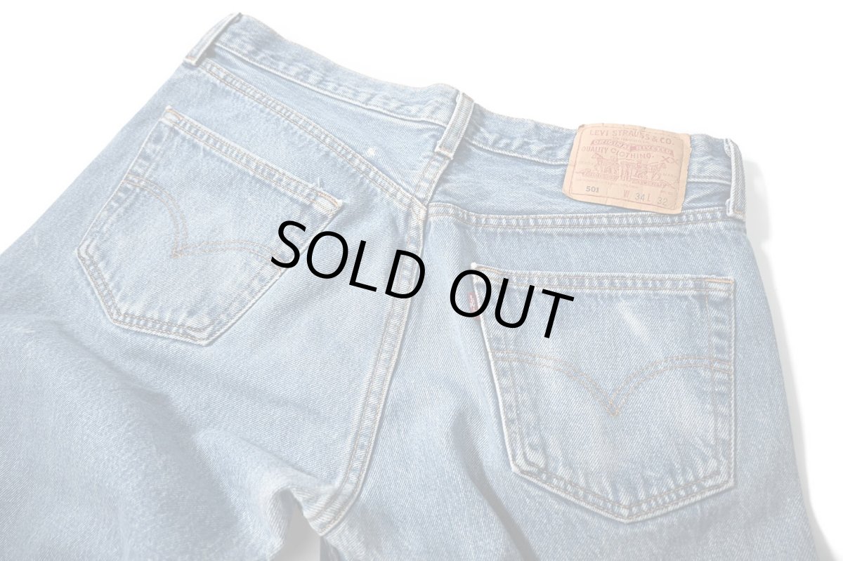 画像4: 00' Used Levi's 501 Denim Pants made in MEXICO リーバイス (4)