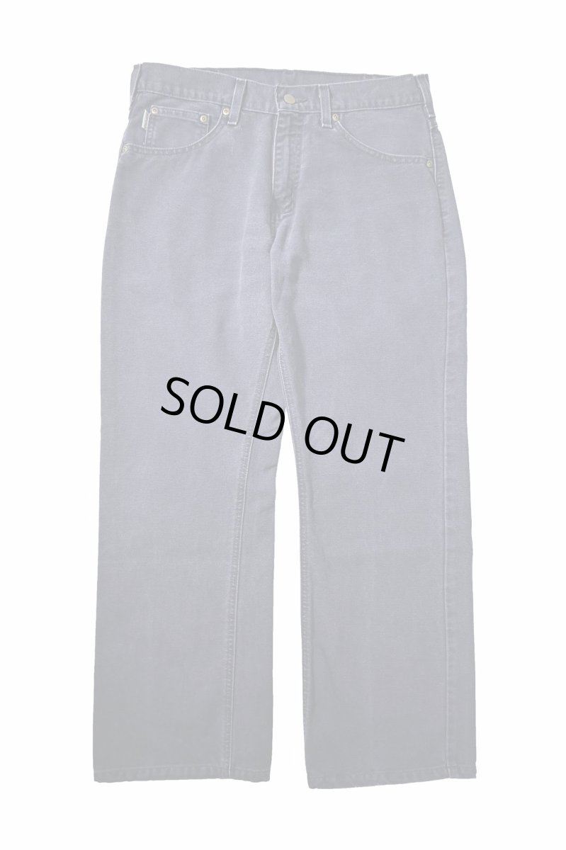 画像1: Used Carhartt Duck Pants Midnight カーハート (1)