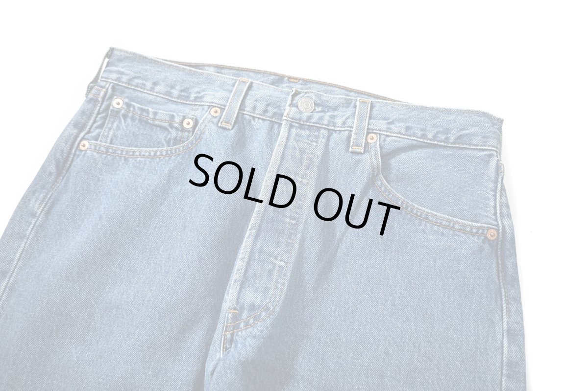 画像2: 97' Used Levi's 501 Denim Pants made in USA リーバイス (2)