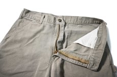 画像5: Used Carhartt Duck Carpenter Pants Desert made in USA カーハート (5)