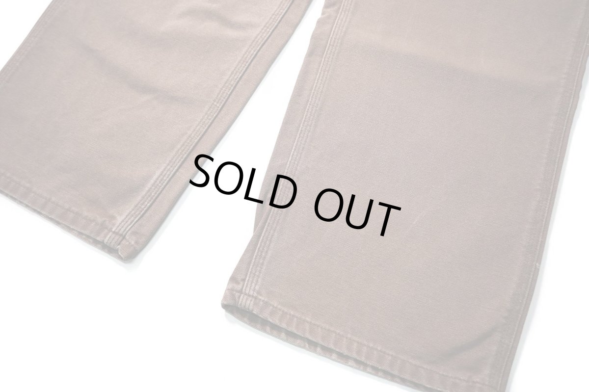 画像3: Used Carhartt Duck Carpenter Pants Chestnut カーハート (3)