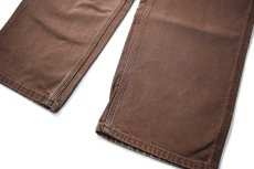画像3: Used Carhartt Duck Carpenter Pants Chestnut カーハート (3)