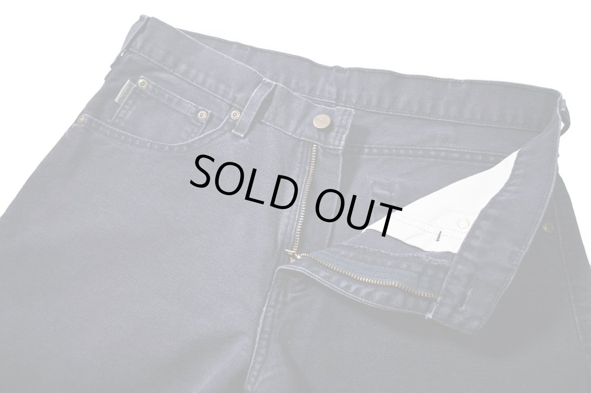 画像5: Used Carhartt Duck Pants Midnight カーハート (5)