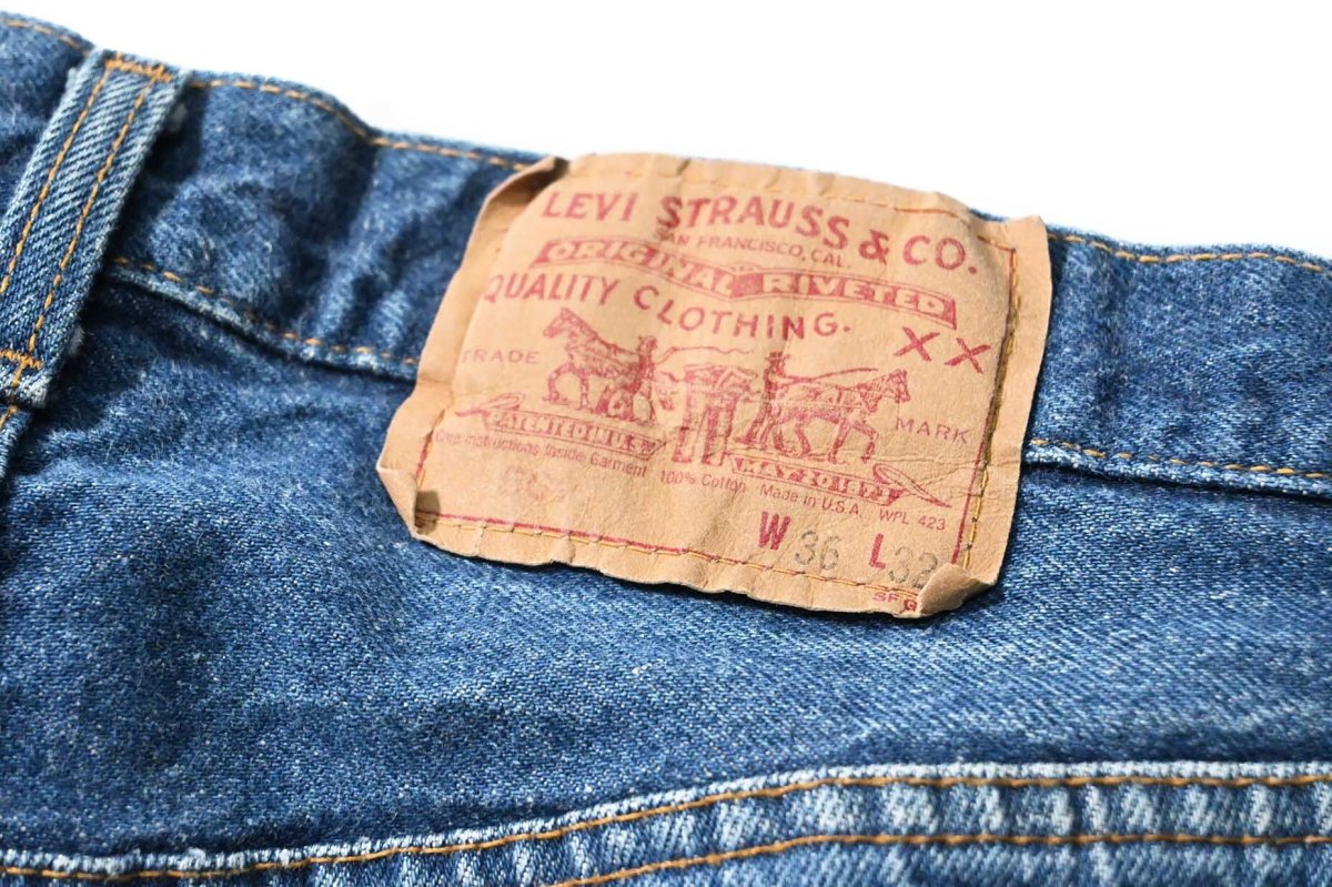 画像5: 80s Used Levi's 501 Denim Pants made in USA リーバイス (5)