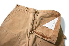 画像6: Used Carhartt Duck Double Knee Carpenter Pants Brown made in USA カーハート (6)