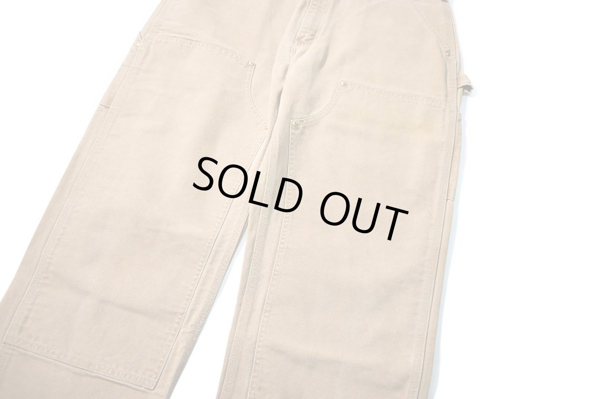 画像4: Used Carhartt Duck Double Knee Carpenter Pants Brown made in USA カーハート (4)