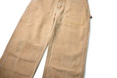 画像4: Used Carhartt Duck Double Knee Carpenter Pants Brown made in USA カーハート (4)